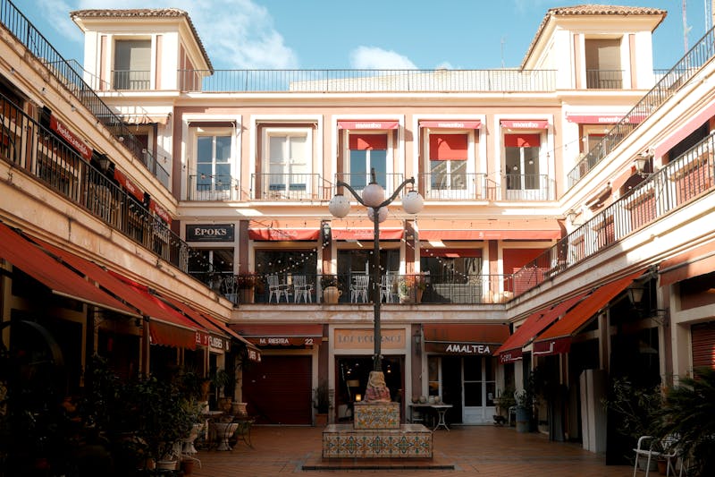Fifth Avenue South and Third Street South shopping district in Old Naples