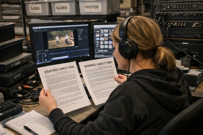 Read the Fine Print: What Mail-In Digitizing Companies Actually Promise (In Their Own Words) | Forever Studios