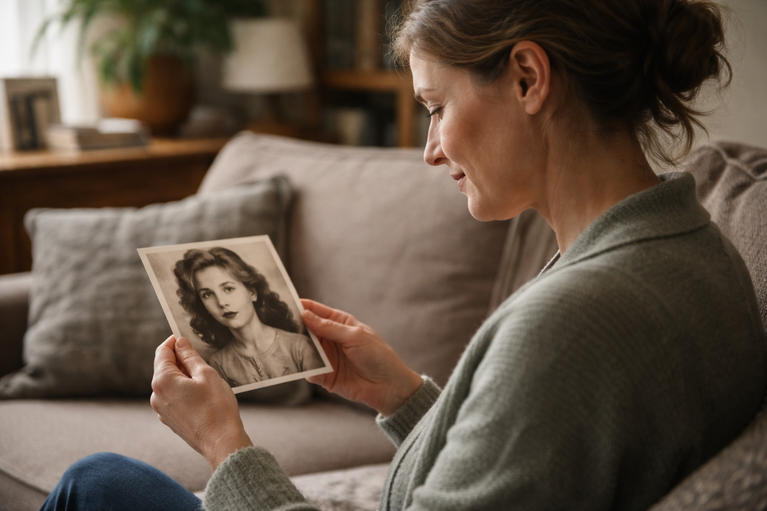 A well-done professional photo restoration result, photo restoration