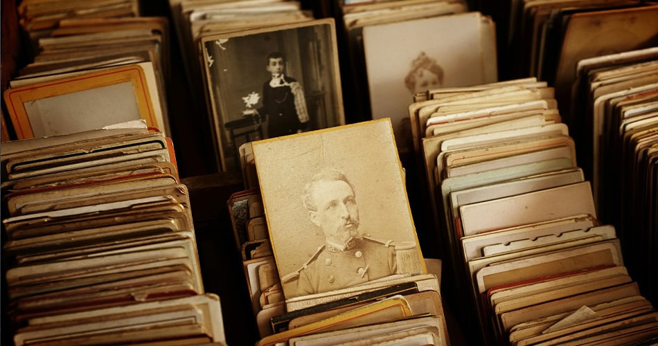 Collection of old family photos