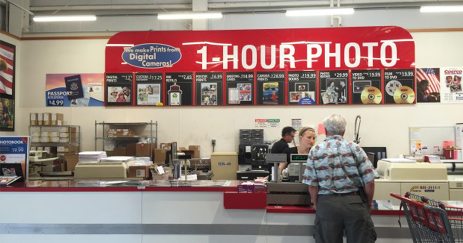 Costco In Store Photo Department